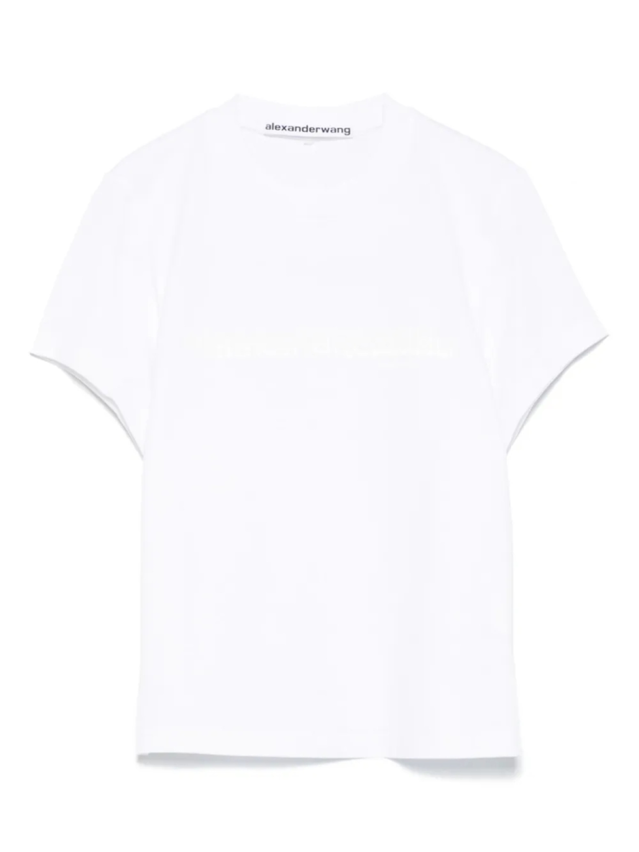 

Футболка из хлопка Alexander Wang, белый