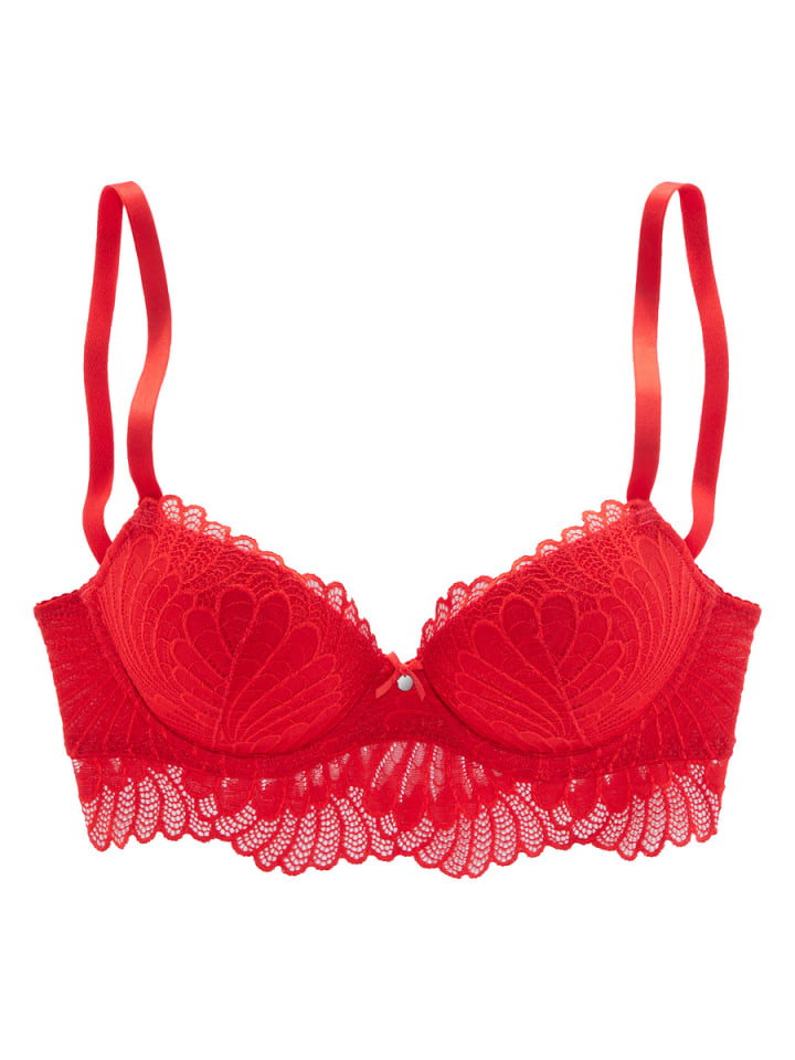 

s.Oliver Бюстгальтер пуш-ап красного цвета