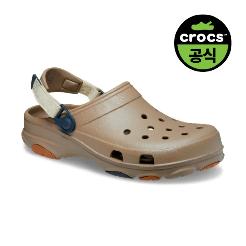 Мужские клоги All-Terrain цвета хаки-грибной от Crocs — фото 2