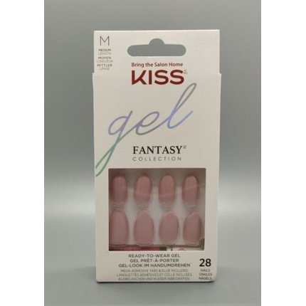 

Коллекция искусственных ногтей KISS Gel Fantasy с клеем Medium 97259