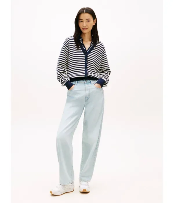 Джинсы tapered fit Tommy Hilfiger, небесно-голубой — фото 2
