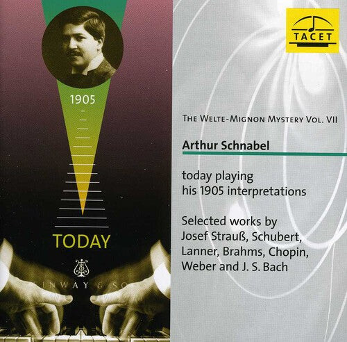 

CD диск Straub / Schnabel / Schubert / Lanner / Brahms: Welte-Mignon Mystery 8: Arthur Schnabel Today