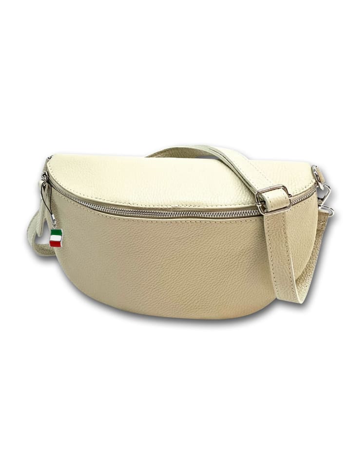 

Кожаная поясная сумка Florence бежевого цвета примерно 29 см Florence