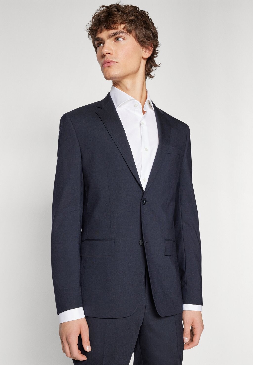 

Пиджак-блейзер STRETCH REGULAR BLAZER Calvin Klein, темно-синий