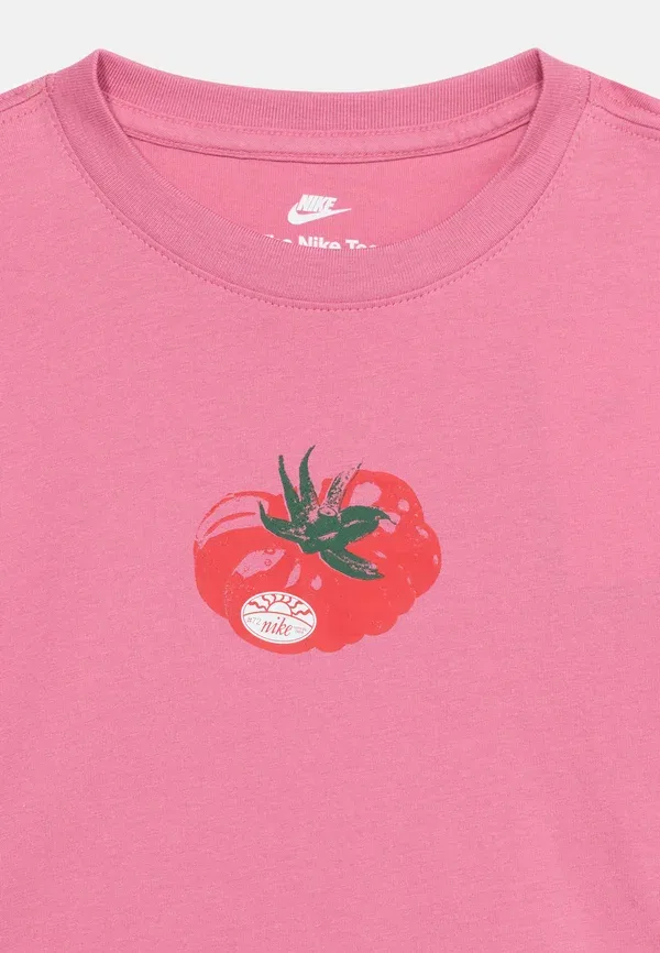 Футболка Nike Sportswear Tee boxy tomato print t-shirt, пион — фото 4