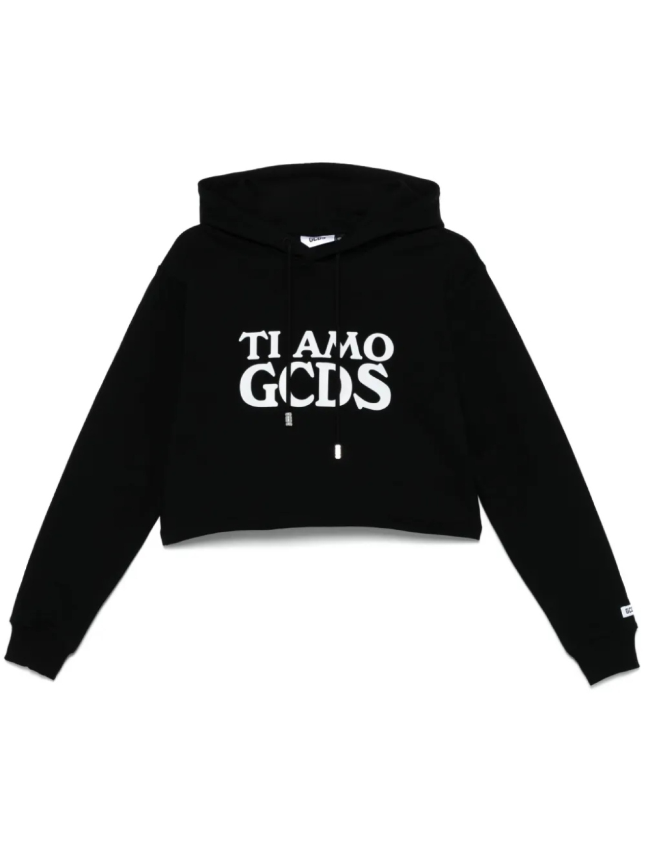 

GCDS худи с принтом Ti Amo GCDS, черный