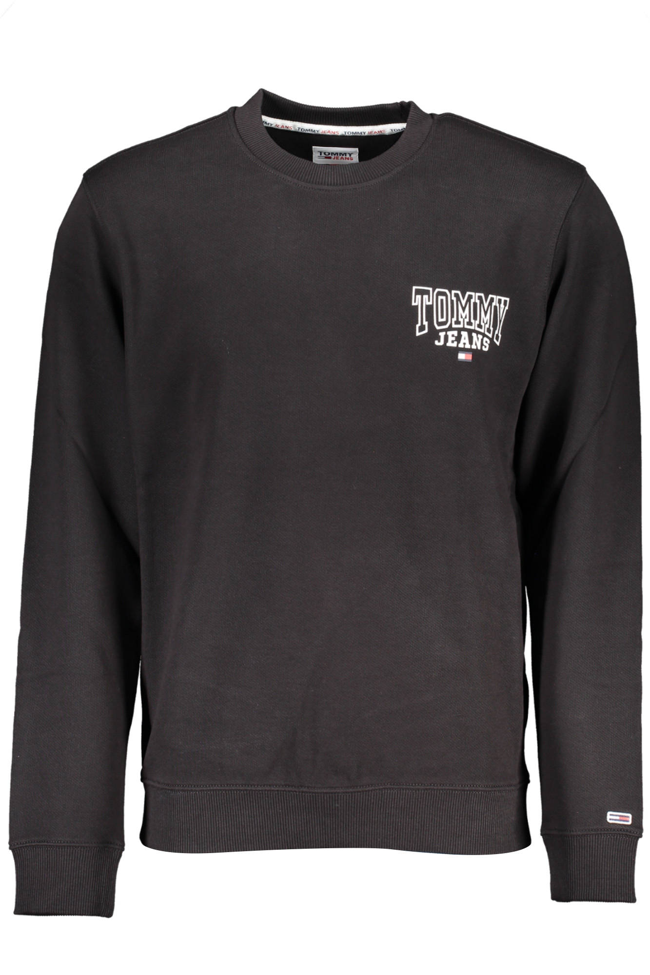 

Толстовка Tommy Hilfiger с круглым вырезом, черный / белый