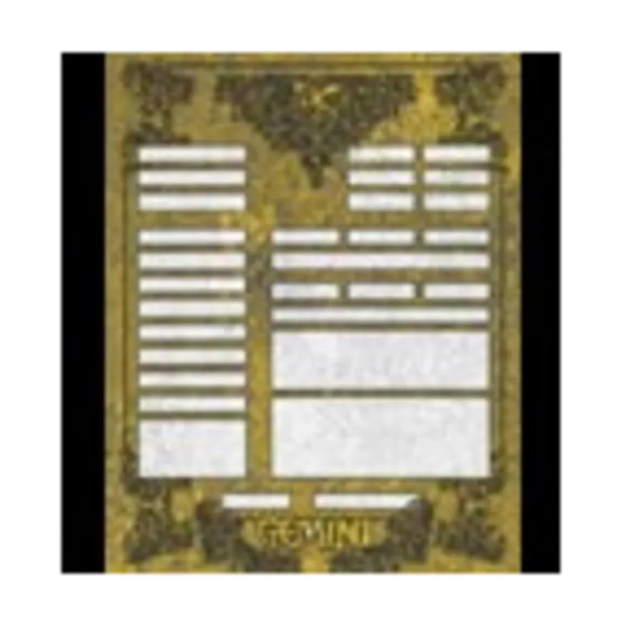 

Character Record Sheets, Gemini, мягкая обложка