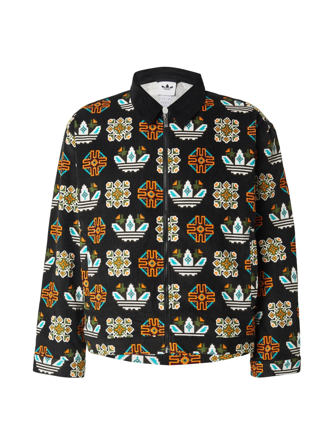

Adidas Originals Textil Куртка для межсезонья в черном цвете