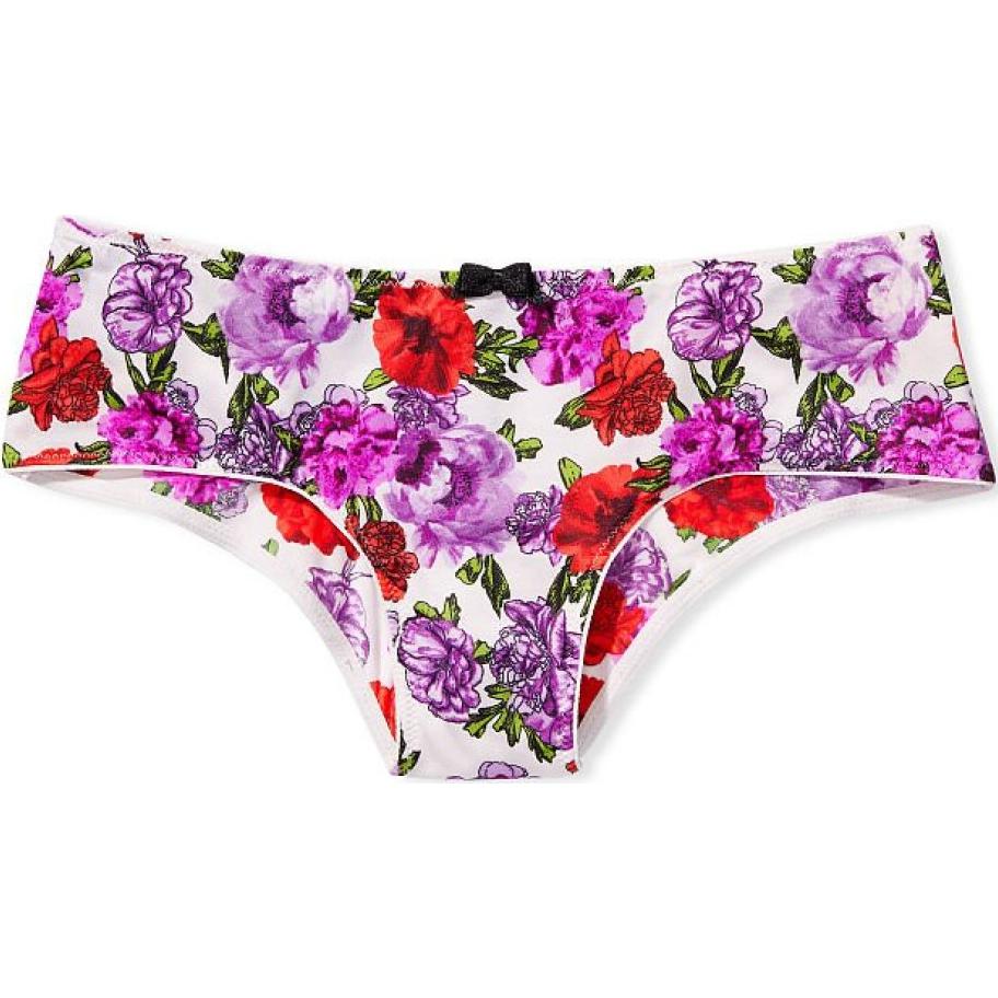

Victoria's Secret ОЧЕНЬ СЕКСУАЛЬНЫЕ Трусы женские, 1 упаковка, белые, с цветочным принтом