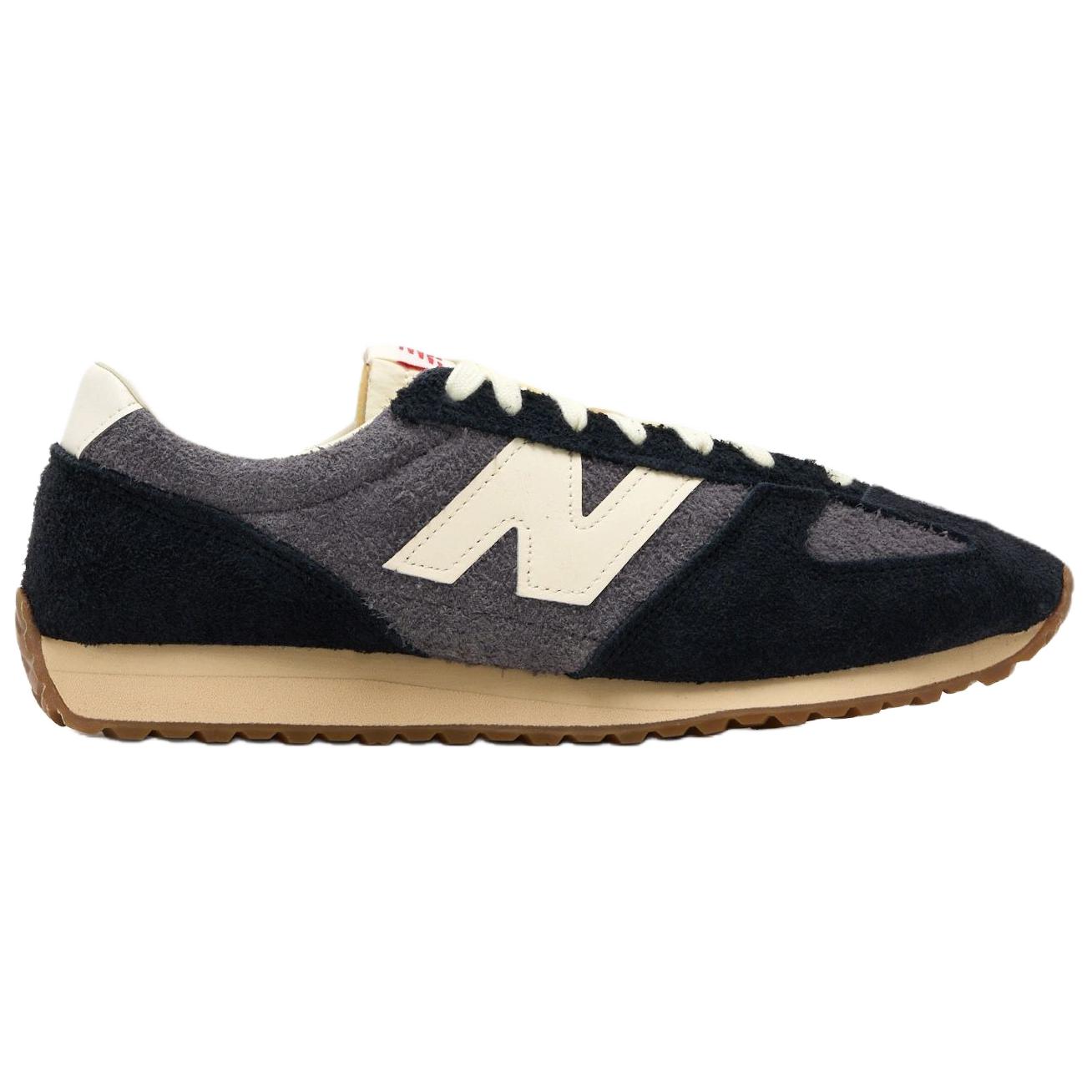 Замшевые кроссовки New Balance, черный/серый — фото 2