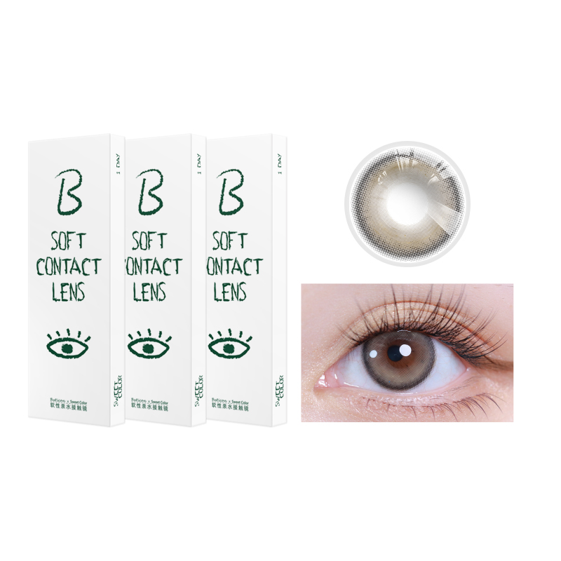 

Контактные линзы Unisex SWEET COLOR, new! [natural dewy] green pomelo longjing│fishing series refreshing feel