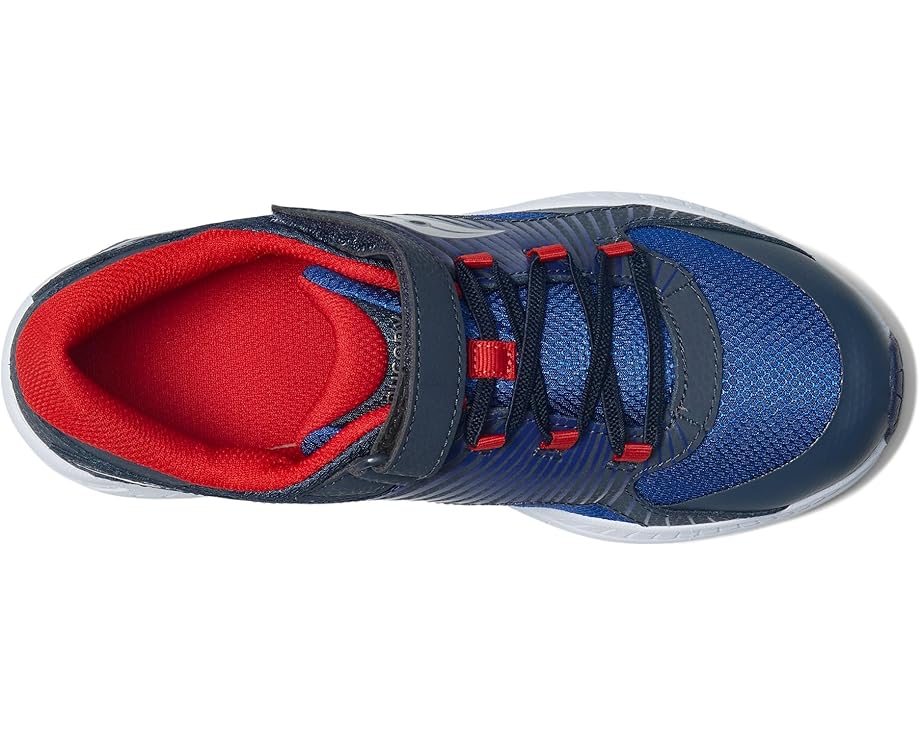 Кроссовки Saucony Kids Velocer A/C Sneaker, цвет Navy/Red 1 — фото 2