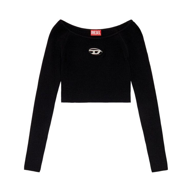 

Топ Diesel M-Vera Long-Sleeve Off Shoulder Top 'Black', черный
