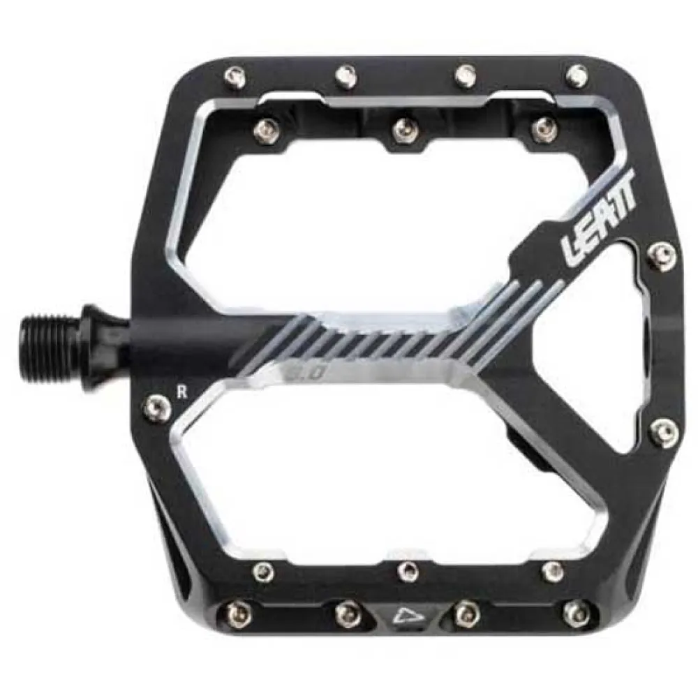 

Педали Leatt All Mountain 6.0 Flat 114x100 mm, серебряный
