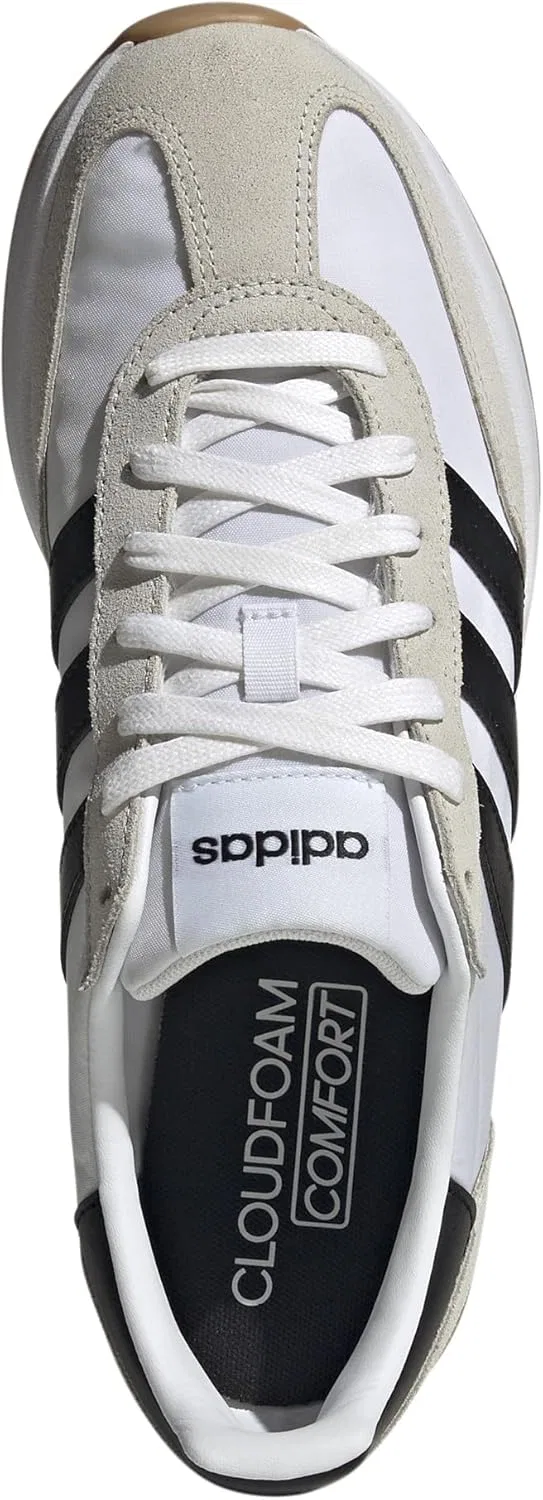 Мужские кроссовки Adidas Run 72, White Black Grey — фото 3
