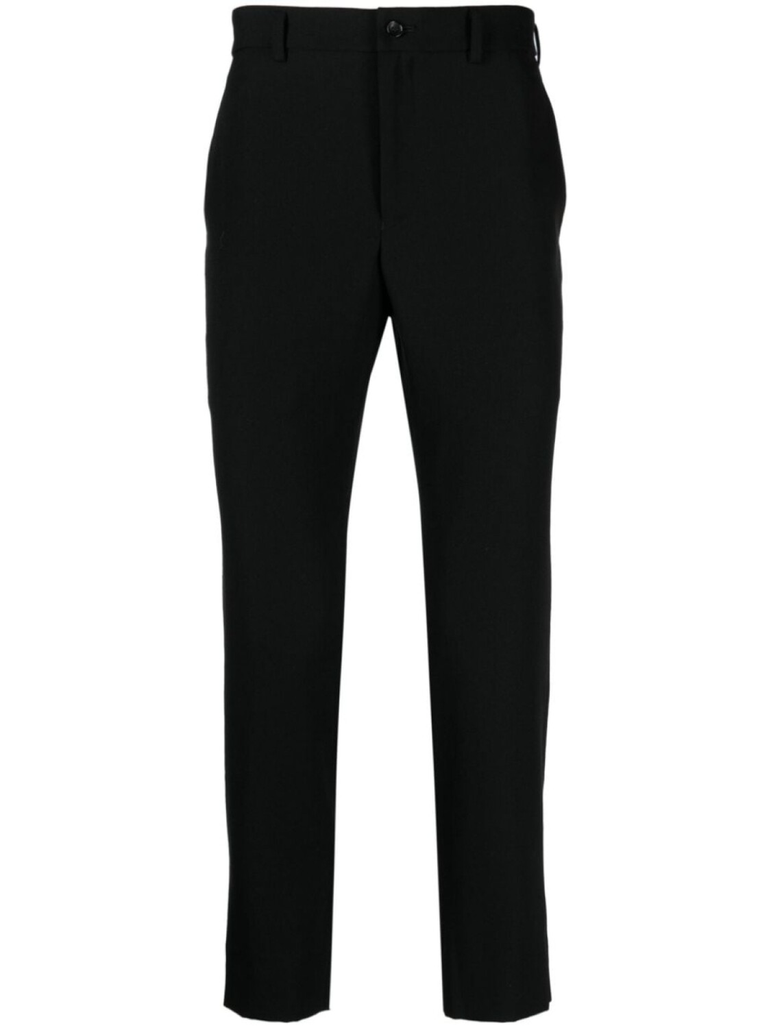 

Black Comme Des Garçons шерстяные брюки bootcut, черный