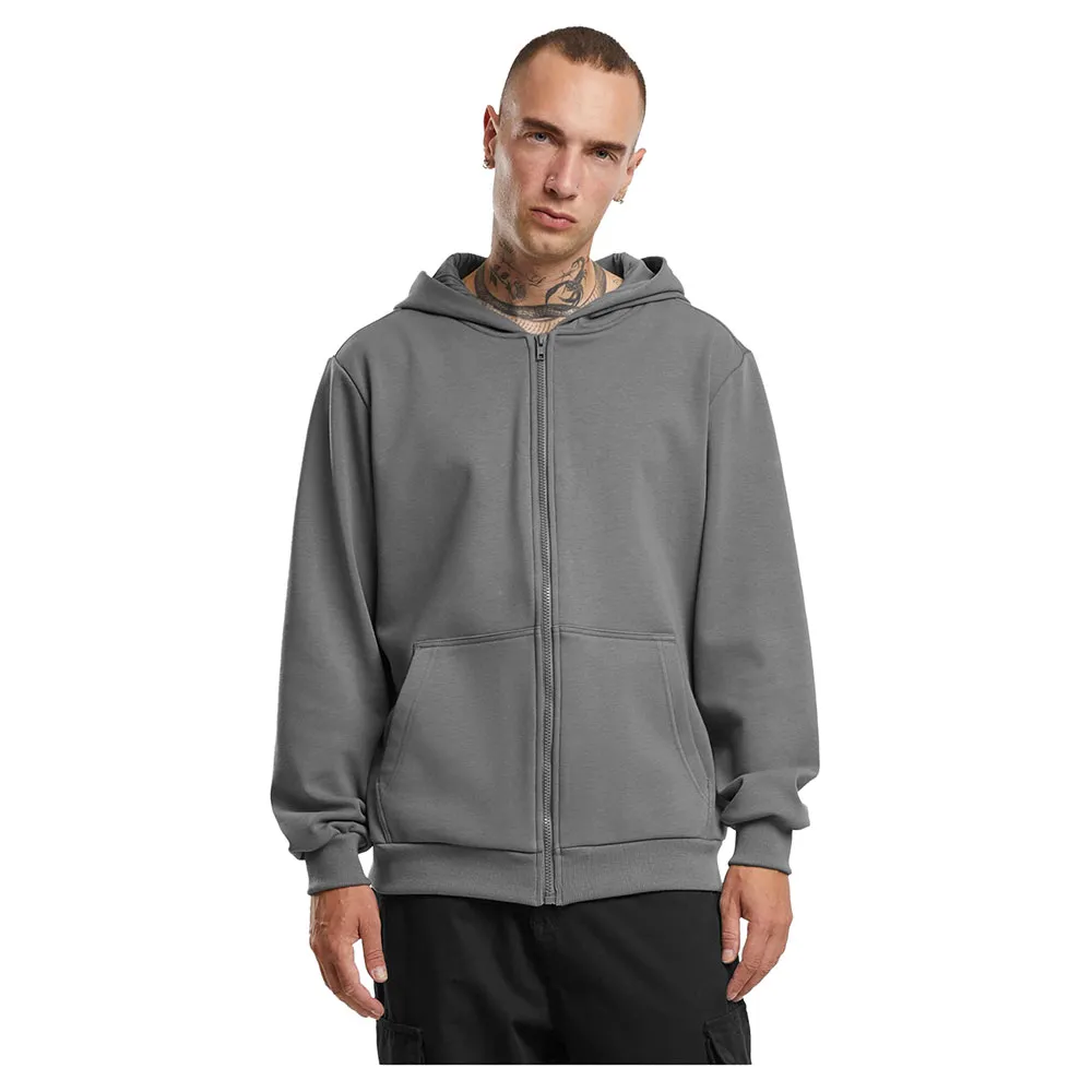 

Толстовка Urban Classics Cozy full zip, серый