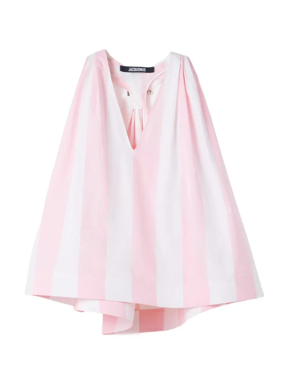 Топ Norma в полоску Jacquemus, розовый
