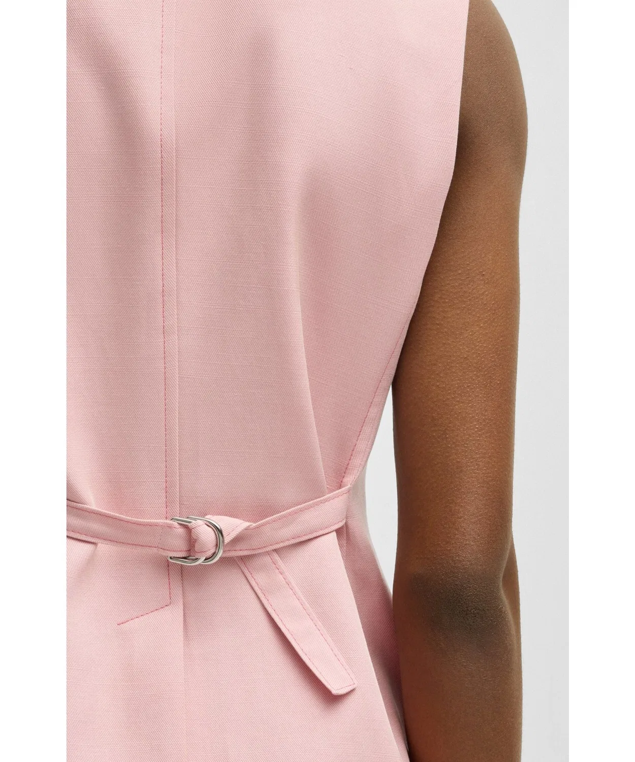 Жилет BOSS Womenswear с регулируемыми бретелями, фиолетовый — фото 3
