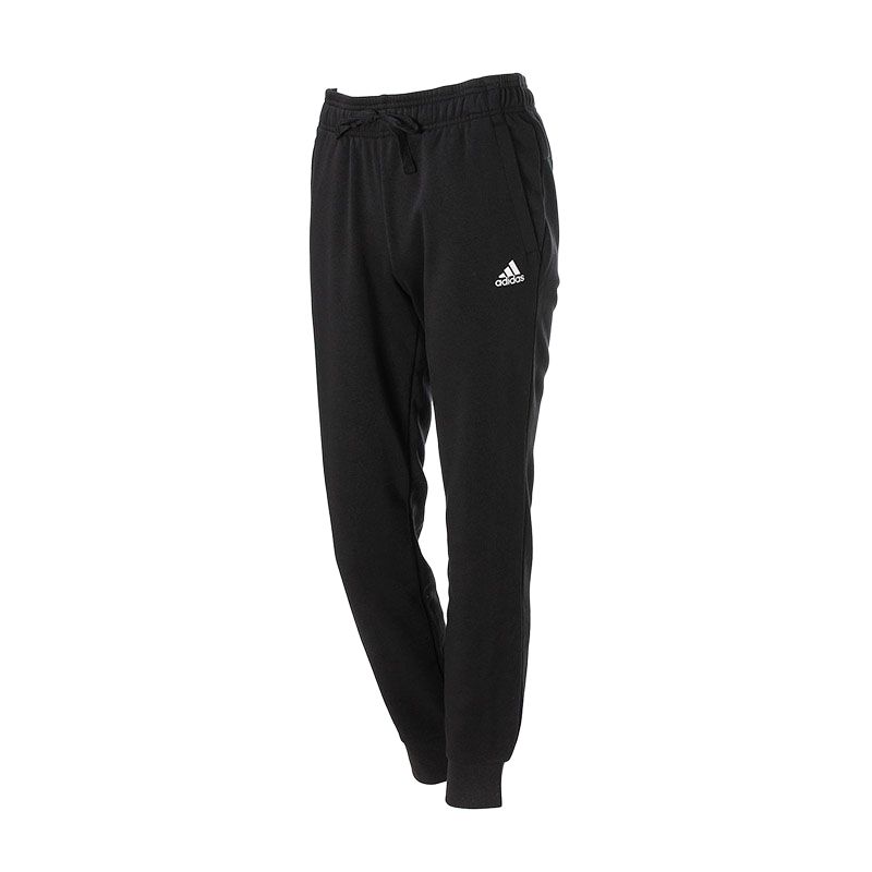 

Вязаные спортивные брюки женские черно-белые Adidas