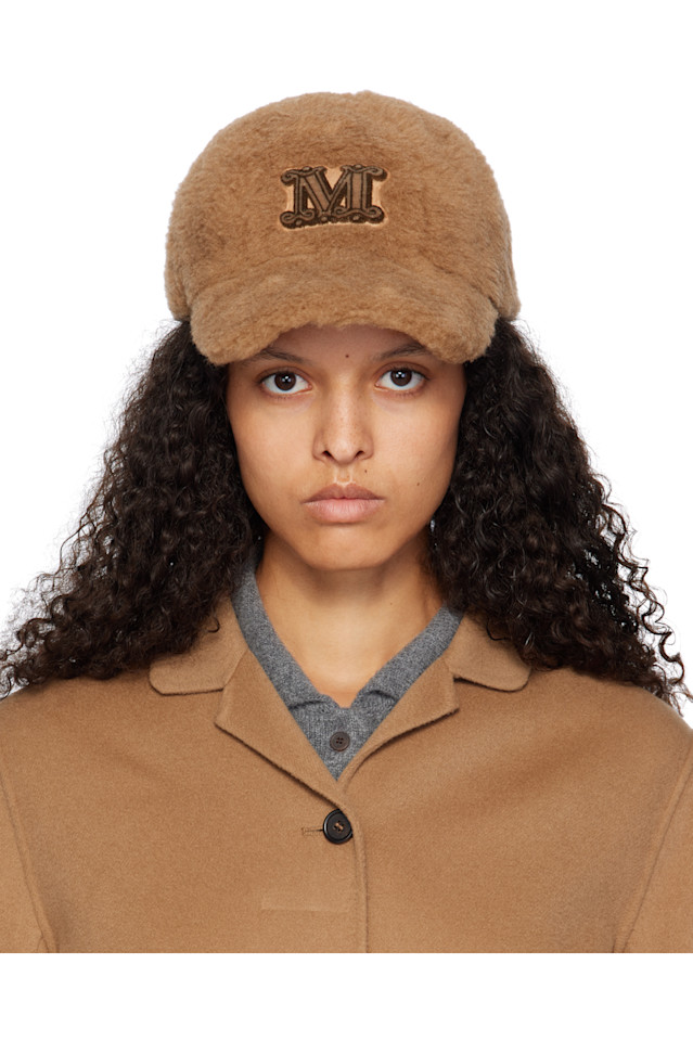 

Тканевая кепка Teddy Max Mara, коричневый