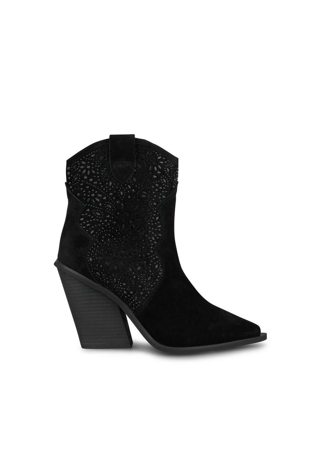 

Ботильоны Botín Tacón Puntera Filada Alma en Pena, черный