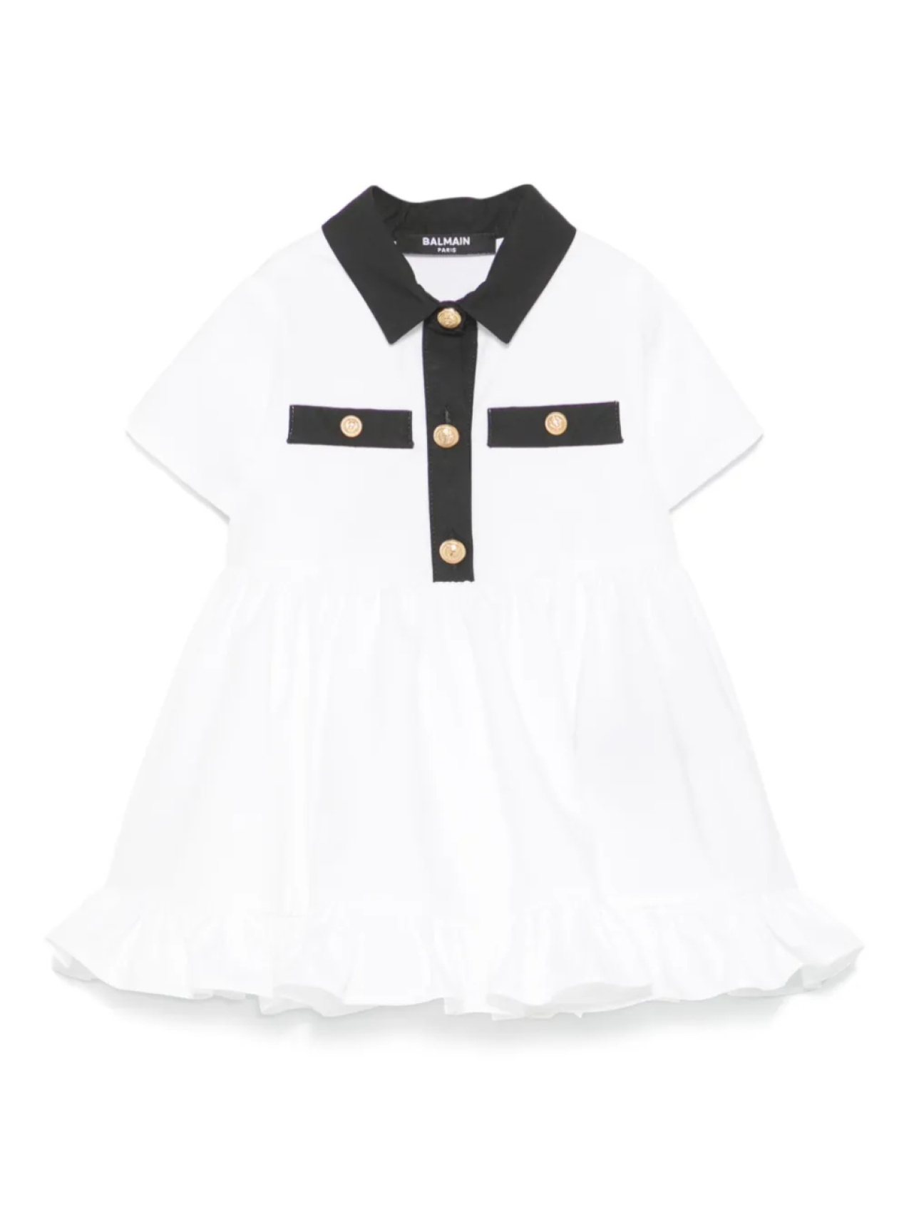 

Balmain Kids комплект из платья и блумеров, белый