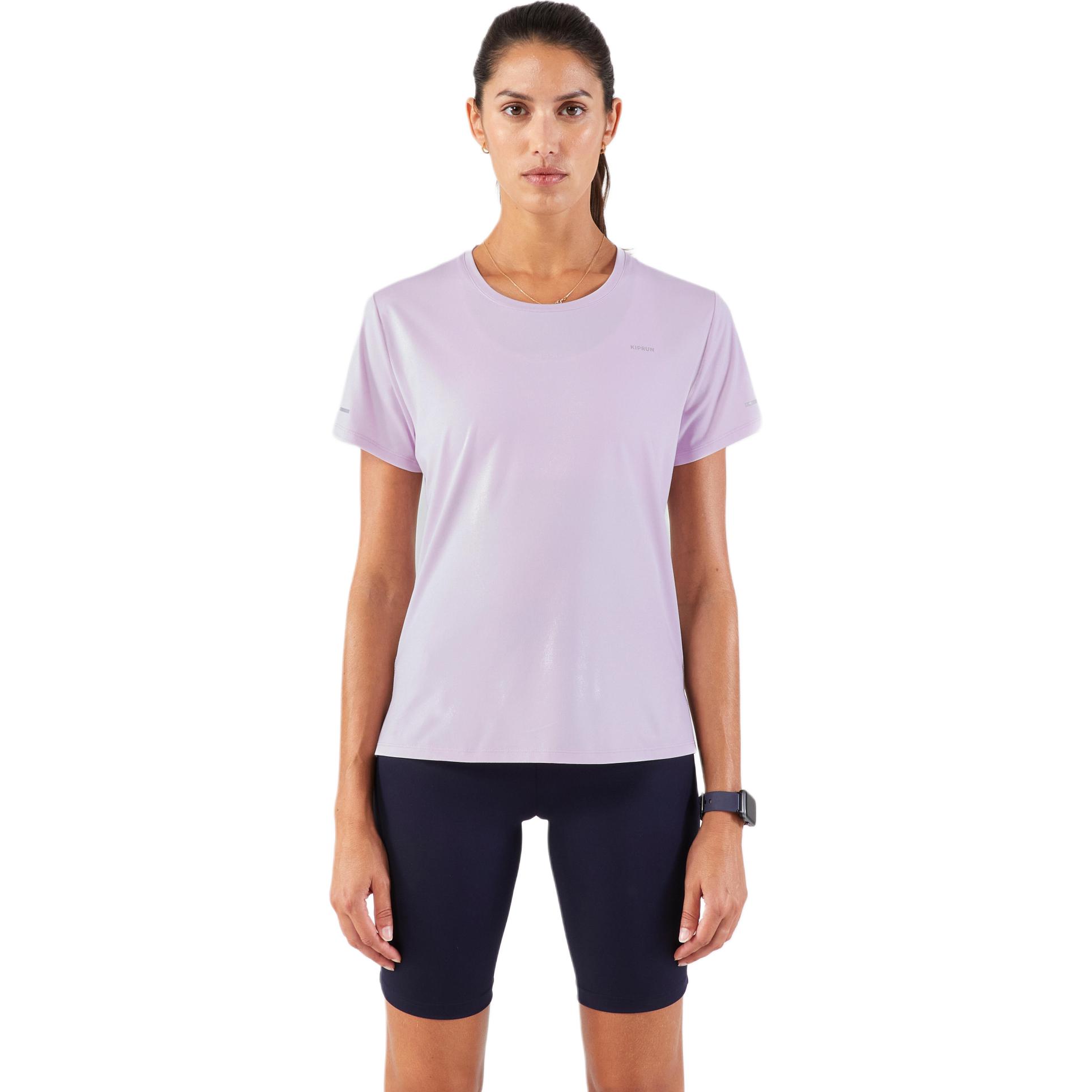 

Футболка женская светло-сиреневая фиолетовая DECATHLON