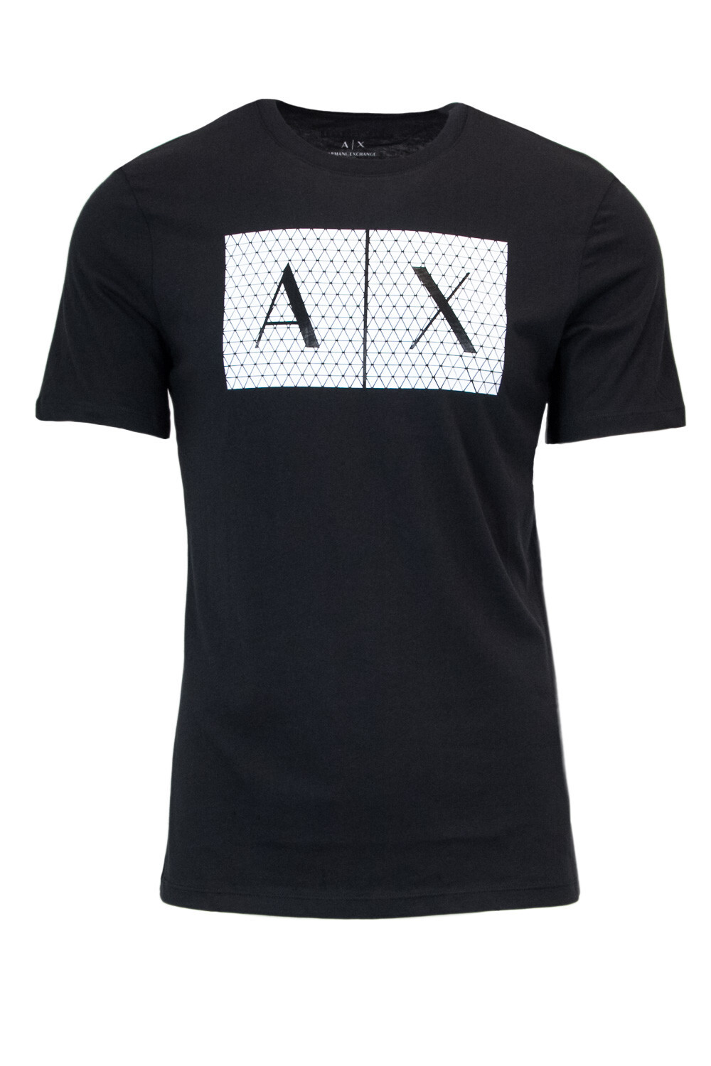 

Футболка мужская Armani Exchange с большим логотипом, черный