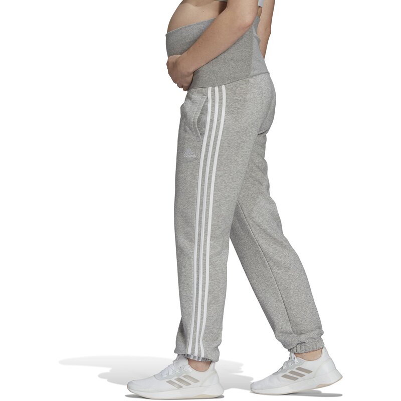 Хлопковые брюки Essentials с тремя полосками – одежда для беременных Adidas, мультиколор — фото 4
