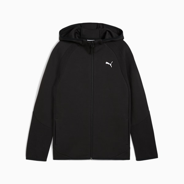 Толстовка на молнии для больших детей Evostripe Puma, черный — фото 4
