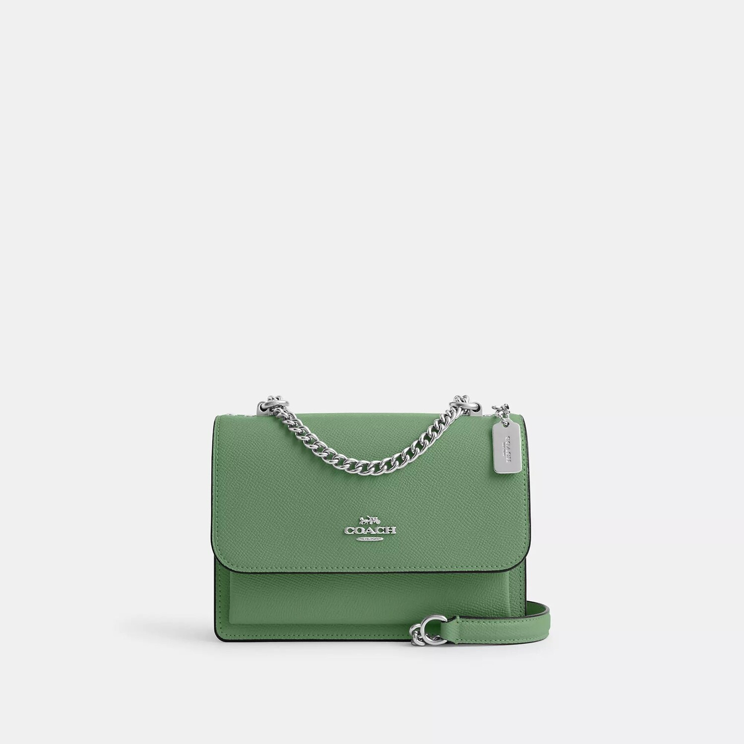 

Сумка через плечо Mini Klare Coach Outlet, цвет Silver/Soft Green