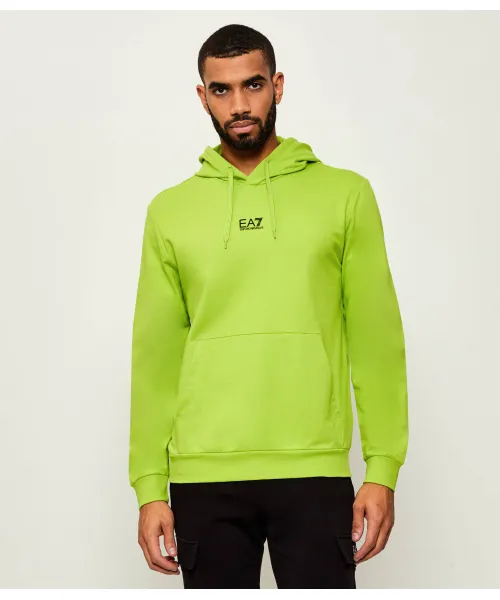 

Толстовка Regular fit Ea7, зеленый