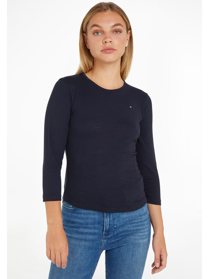 

Лонгслив Tommy Hilfiger, темно-синий