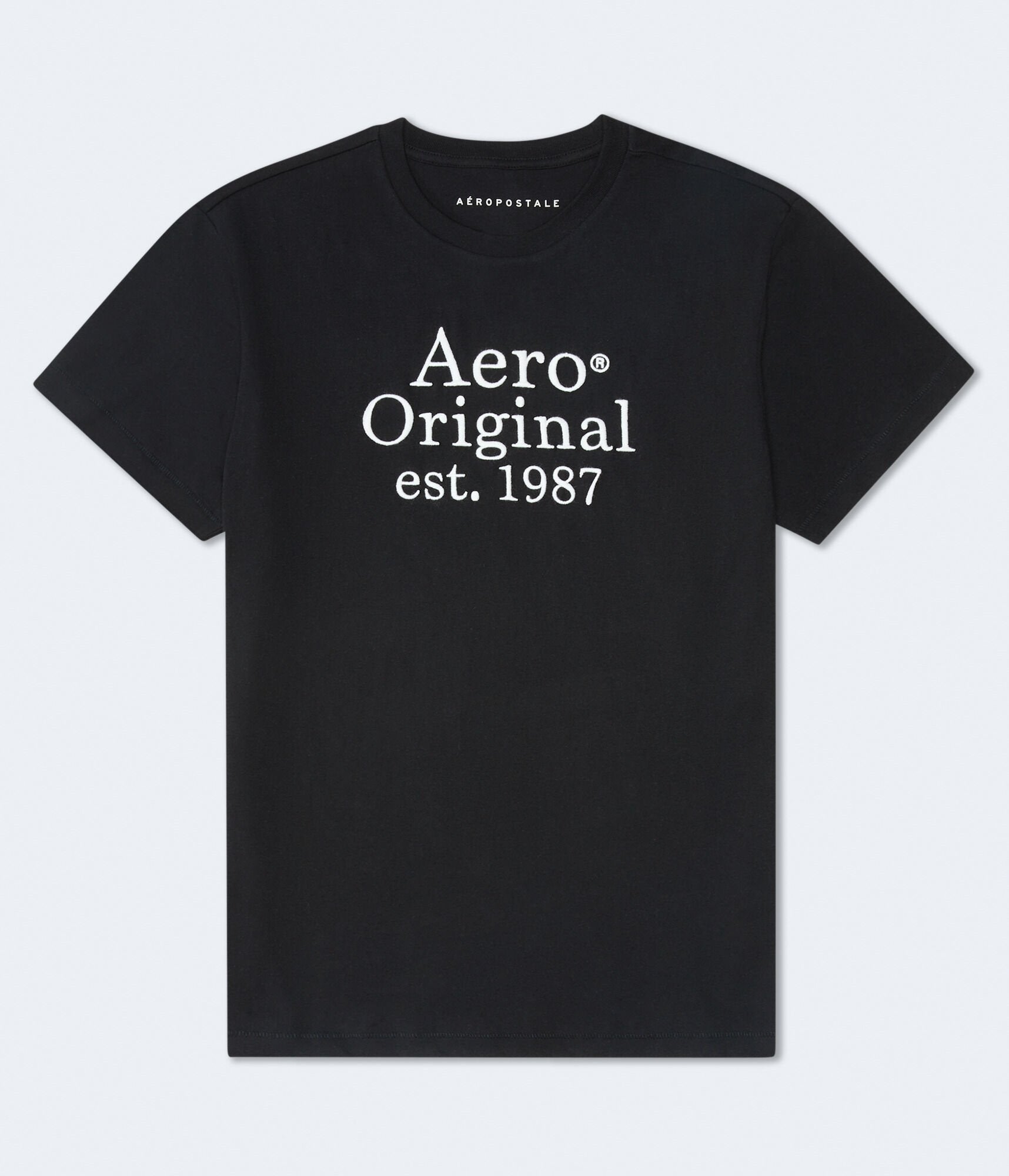 

Футболка с оригинальной графикой Aeropostale, черный