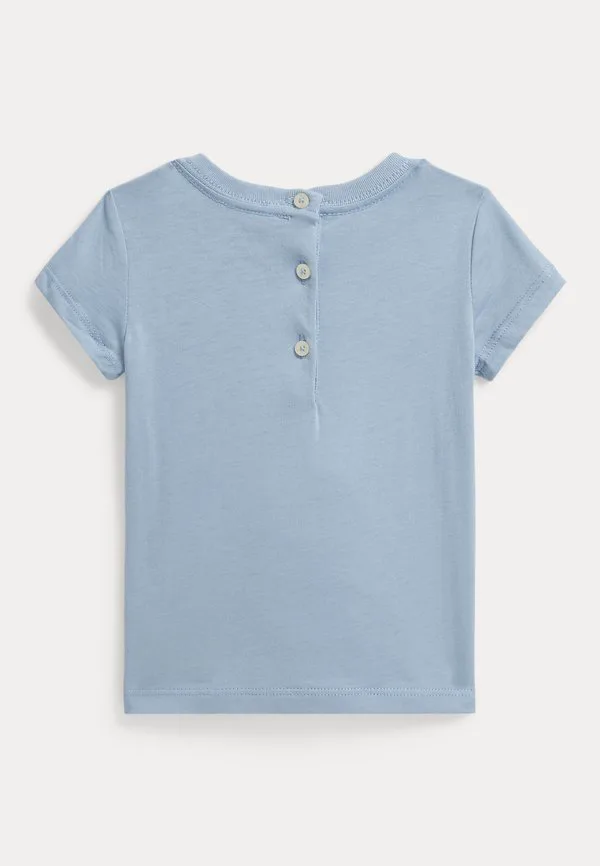 Футболка из хлопкового трикотажа polo bear с принтом 02y Polo Ralph Lauren, Estate Blue — фото 2