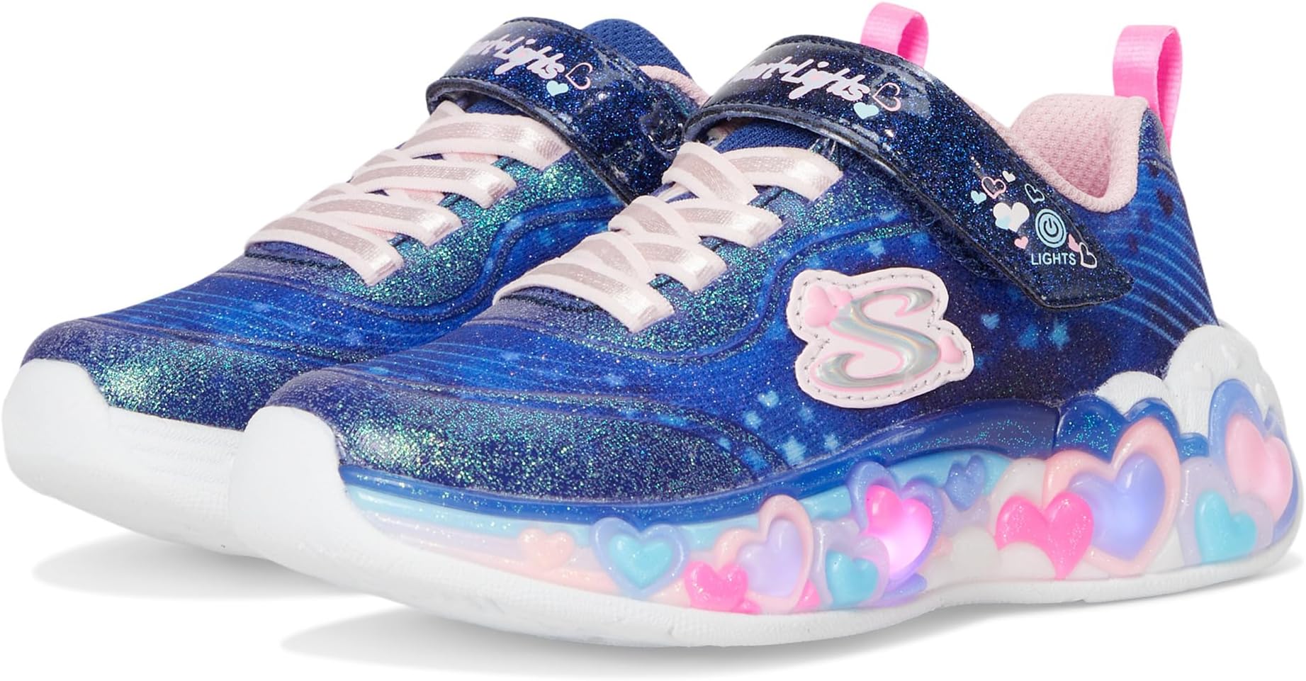 

Кроссовки SKECHERS KIDS Eternal Heart Lights 302696L, Navy/Multi