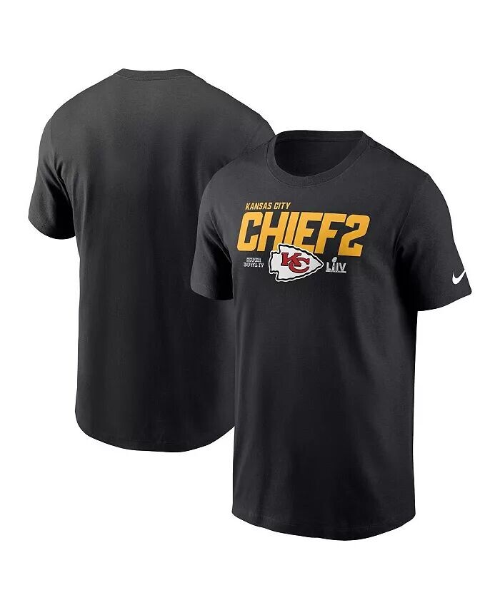 

Мужская черная футболка Kansas City Chiefs Local Essential Nike