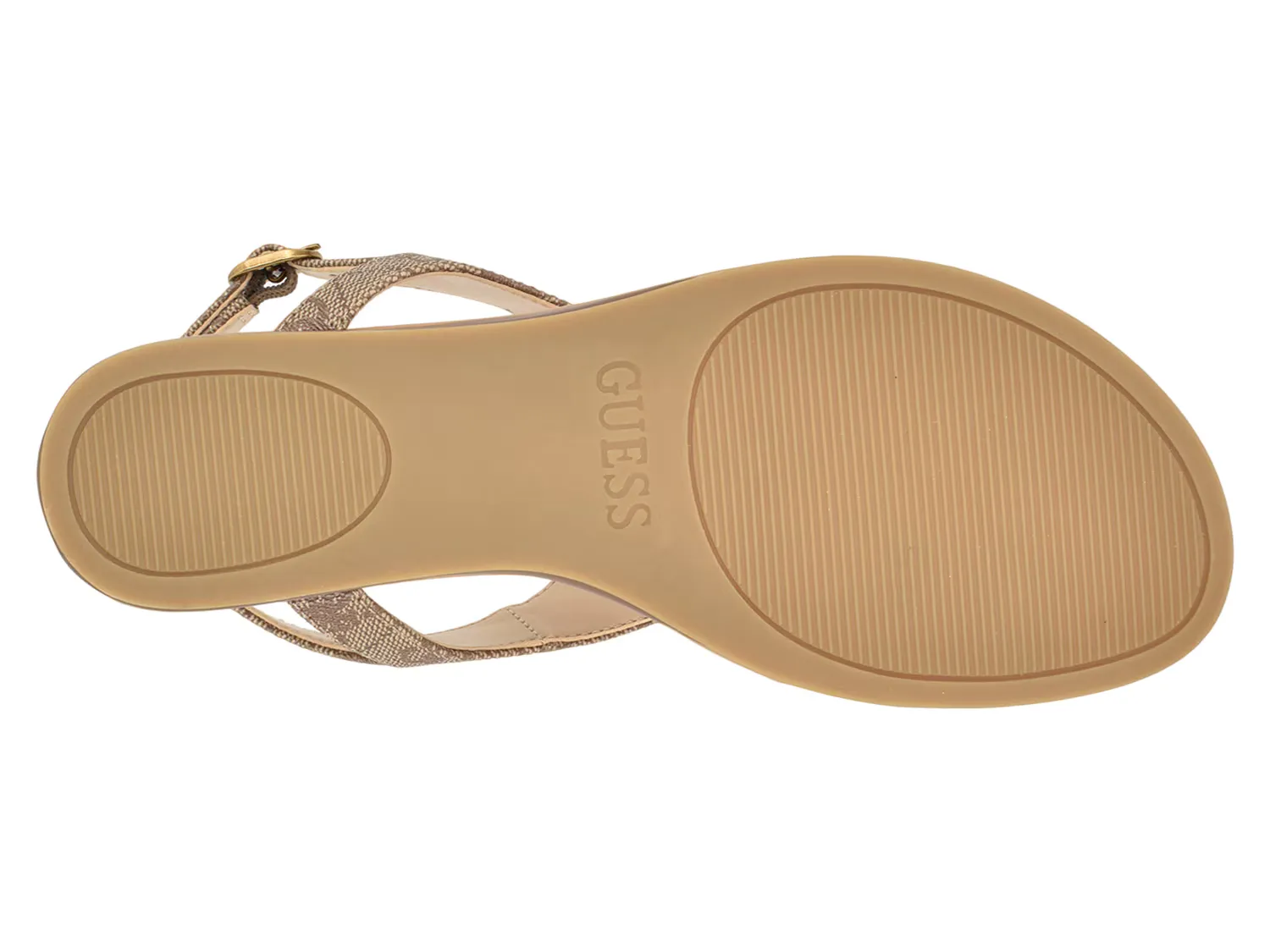 Сандалии Unali Sandal Guess, цвет tan — фото 4