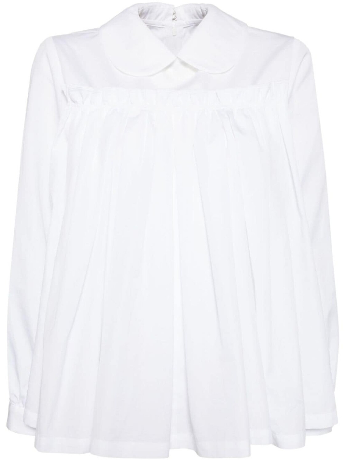 

Comme Des Garçons Girl блузка с оборками, белый
