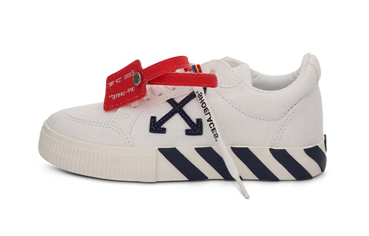 

Кроссовки детские Off-White для скейтбординга, черный / белый