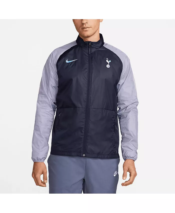 

Мужская синяя куртка Tottenham Hotspur Academy AWF с рукавом реглан на молнии Nike
