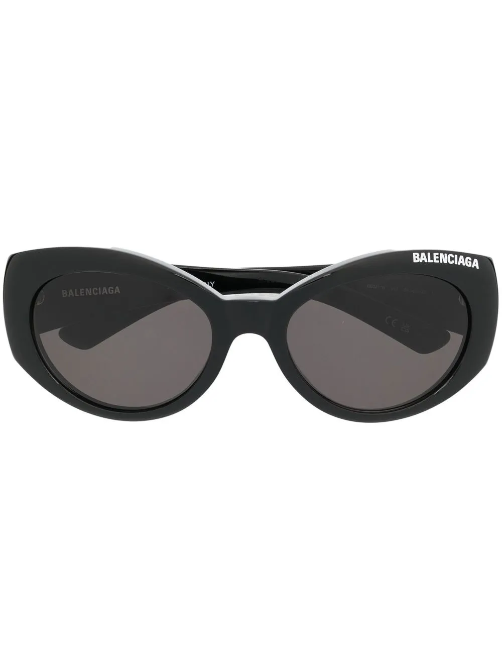 

Солнцезащитные очки с логотипом Balenciaga Eyewear, коричневый