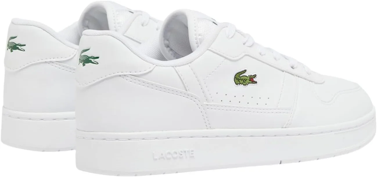 Кроссовки Lacoste для детей и подростков, набор T-Clip, унисекс, белый — фото 3