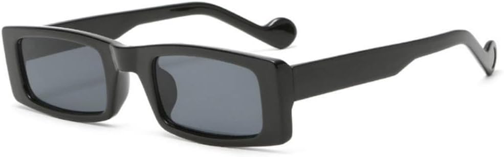 

MUTYNE Модные солнцезащитные очки, милые солнцезащитные очки в стиле ретро, ​​прямоугольные и квадратные солнцезащитные очки для мужчин, маленькая оправа, хип-хоп, уличные очки, C1