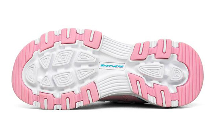 Детские кроссовки GS Low-top розовые/разноцветные Skechers — фото 4