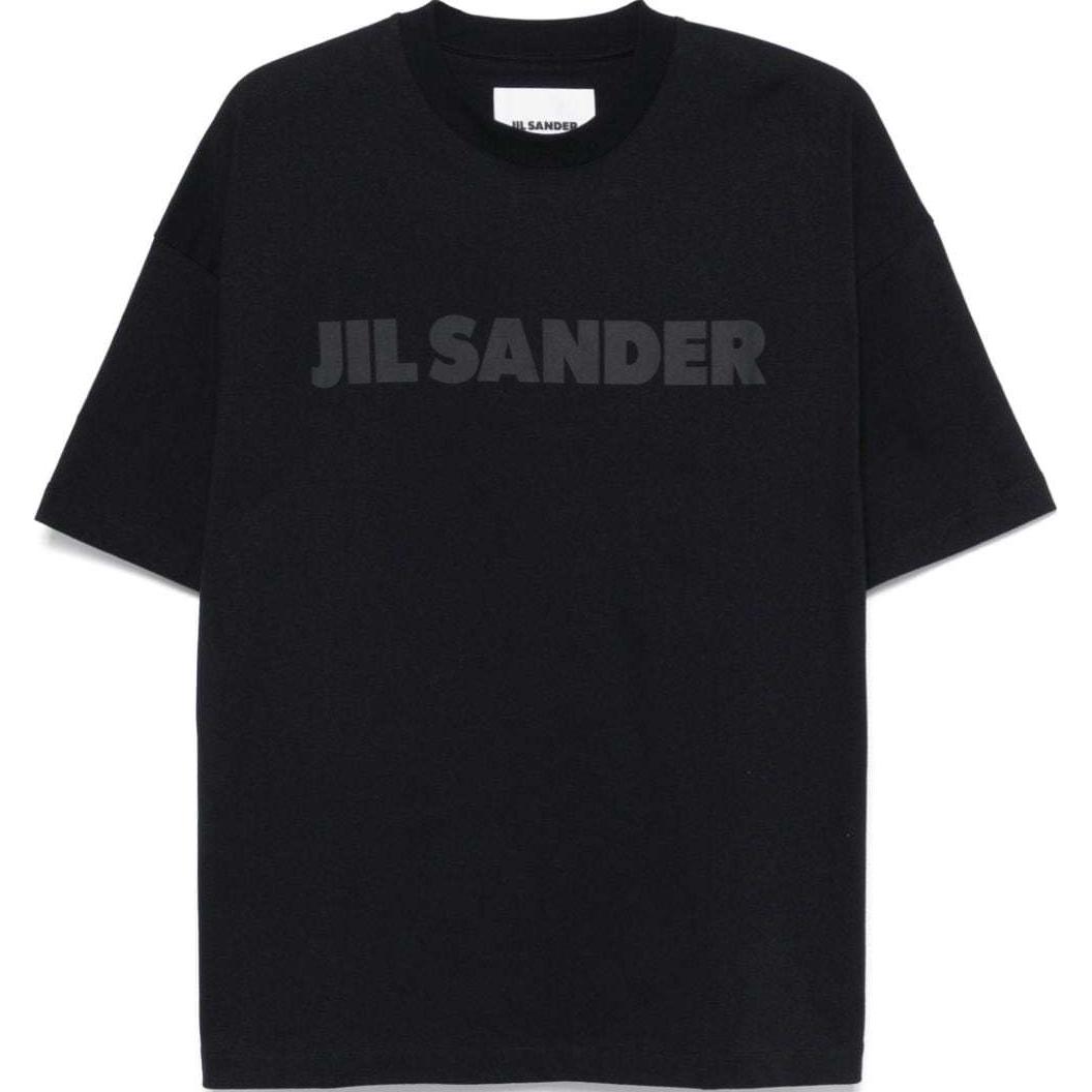 

Футболка с логотипом JIL SANDER, черная