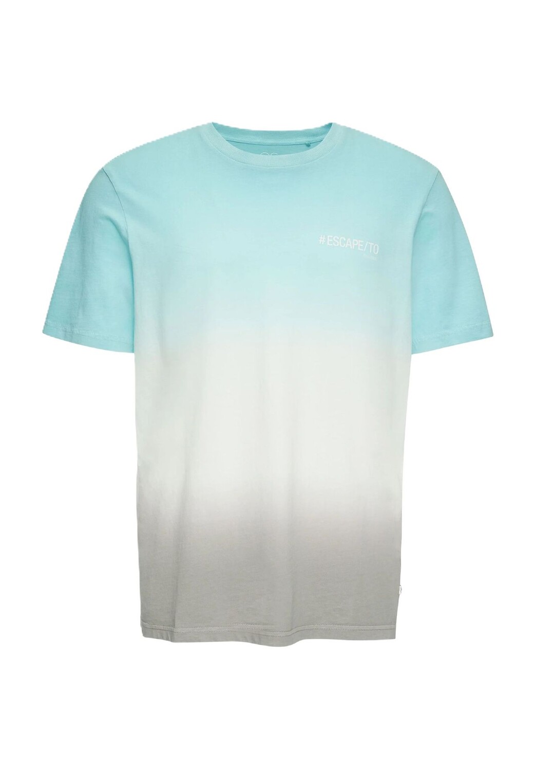 

Футболка, хлопок, мужская QS, цвет 61v0 Blue Green