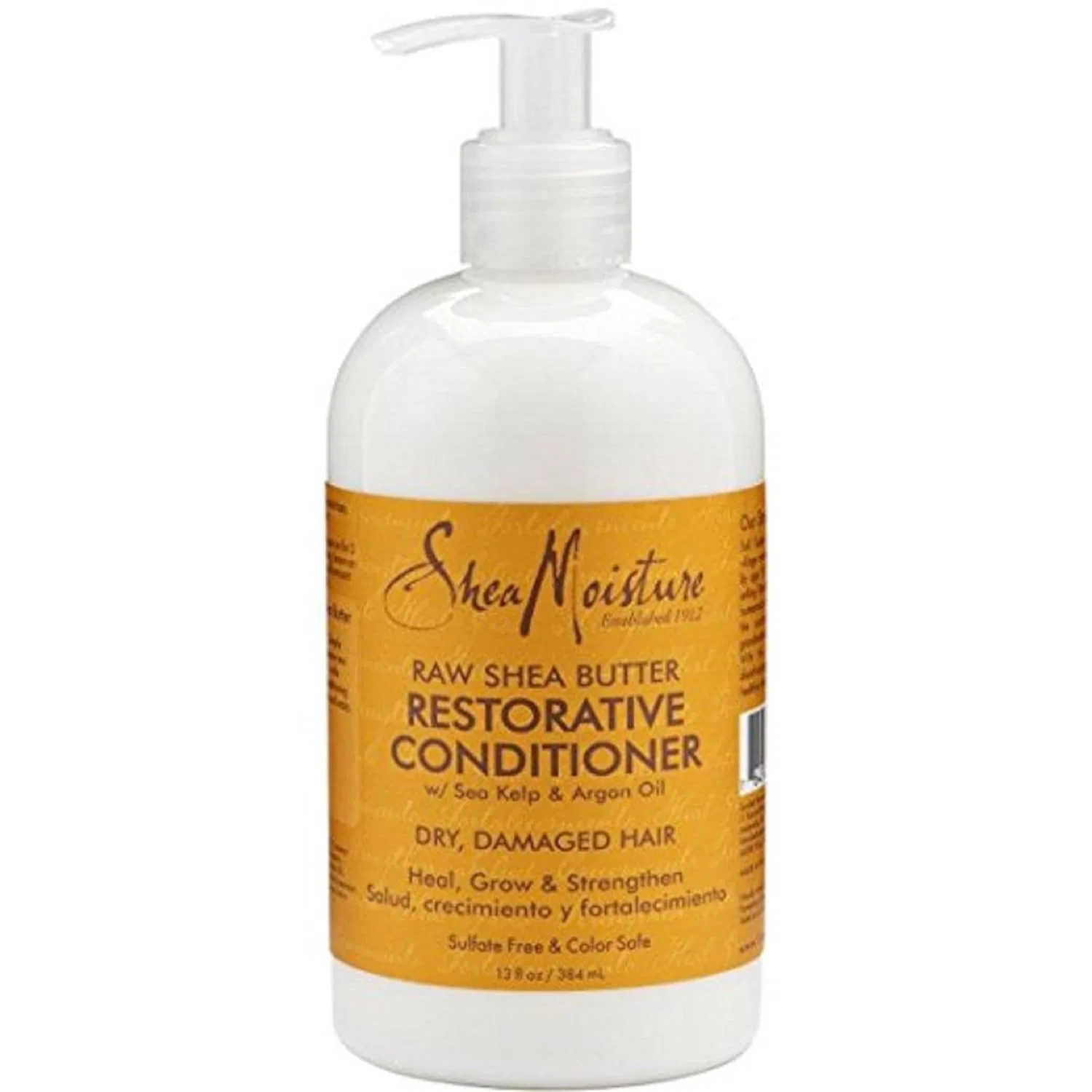 Набор шампуня и кондиционера «Raw Shea Butter Moisture Retention Shampoo + Restorative Conditioner» 370 мл от Shea Moisture Shea Moisture, Raw Shea Duo Set — фото 2